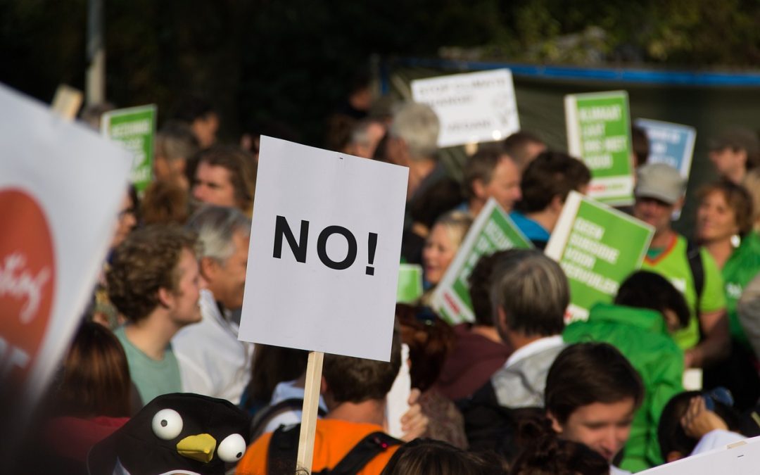 Een demonstratie kan ook op jouw evenement plaatsvinden: Weet hoe je moet handelen!